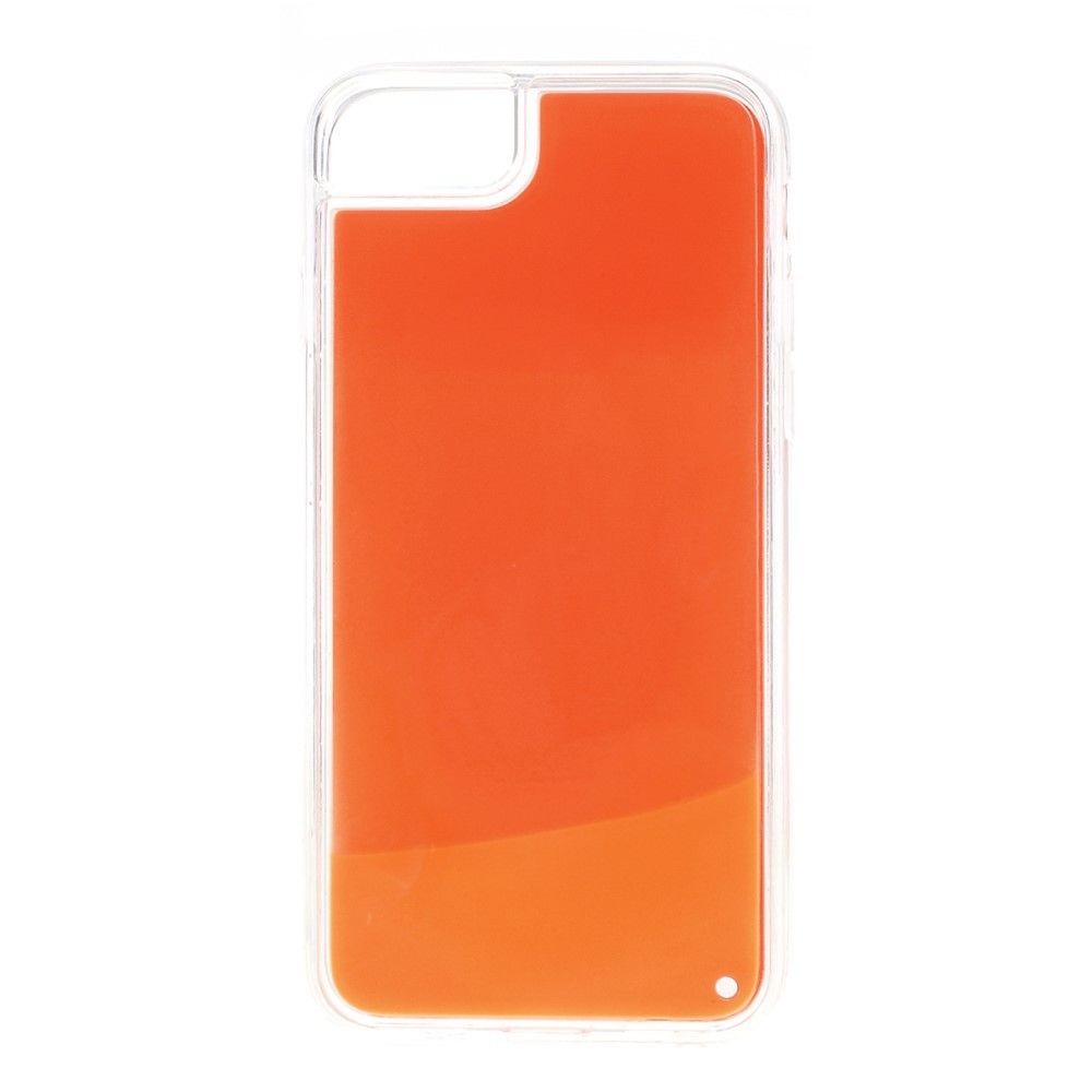 marque generique - Coque en TPU Sables mouvants lumineux souple rouge orange pour votre Apple iPhone 6/6s - Coque, étui smartphone