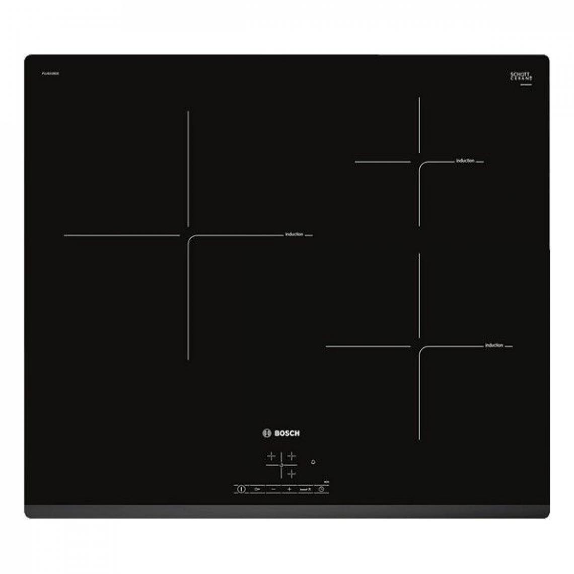 Bosch - Plaque à Induction BOSCH PUJ631BB2E (60 cm) - Table de cuisson