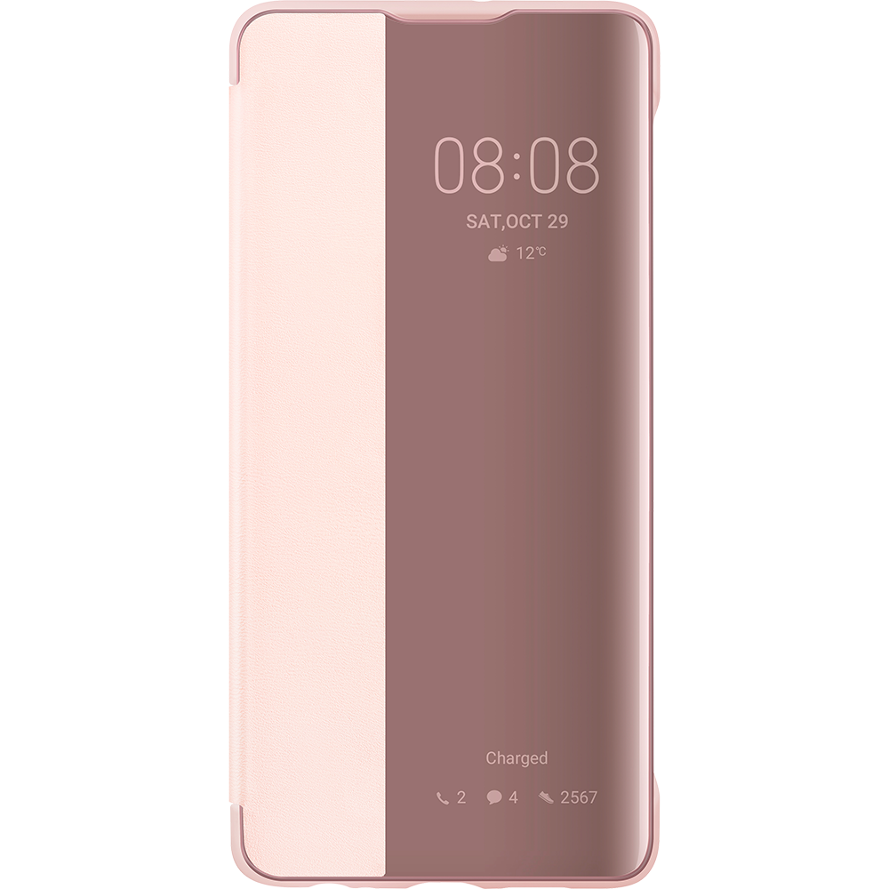 Huawei - Etui Folio P30 - Rose - Coque, étui smartphone