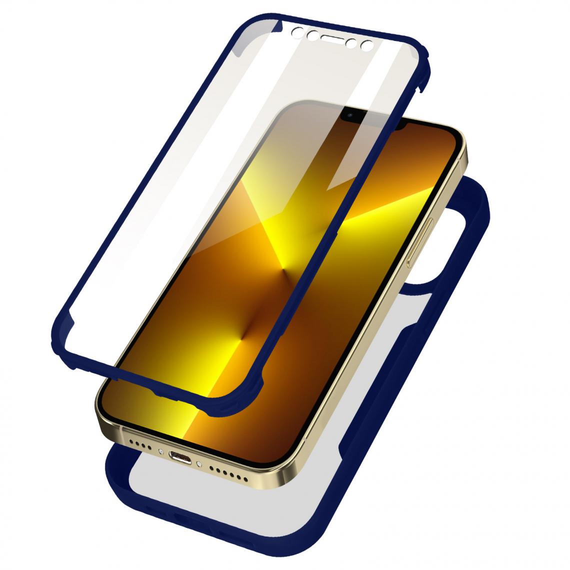 Avizar - Coque iPhone 13 Pro Max bleu - Coque, étui smartphone