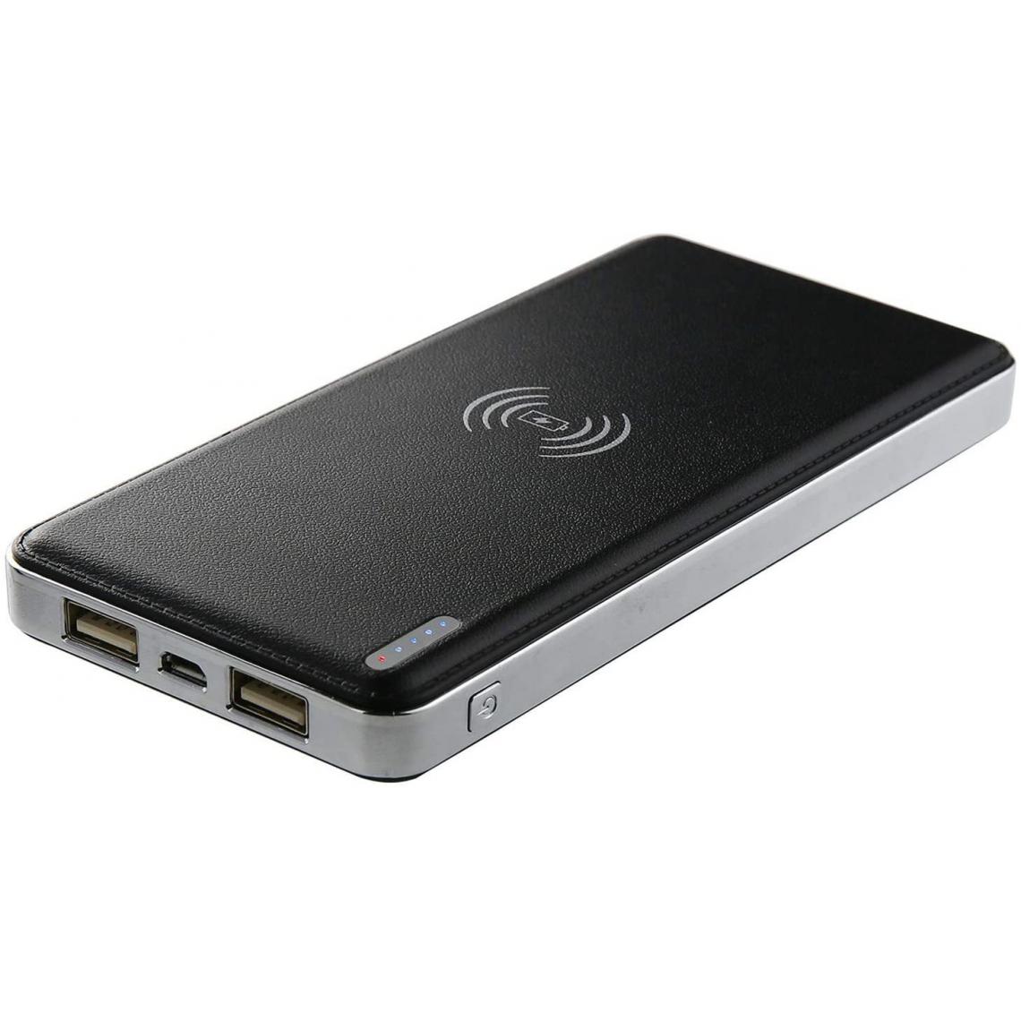 Chrono - Trésor de Charge Sans Fil, Capacité de Charge Sans Fil USB de Grande Capacité de 10 000 mAh(Noir) - Chargeur secteur téléphone