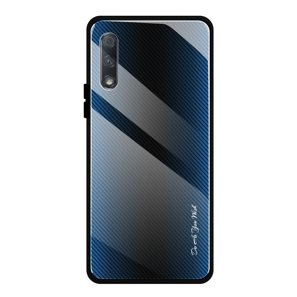 marque generique - Coque en TPU pente bleu pour votre Huawei Honor 9X Pro/9X - Coque, étui smartphone
