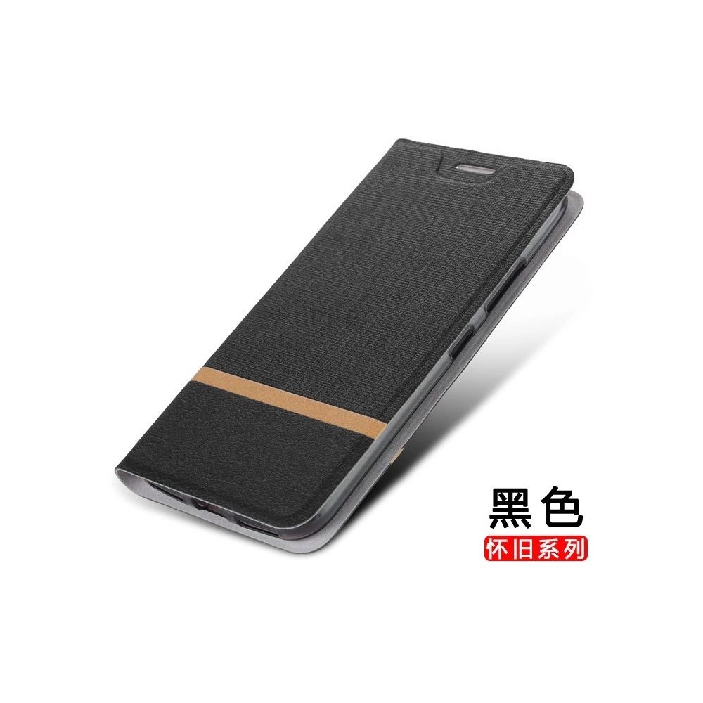 marque generique - Etui Coque de protection en PU folio pour Samsung Galaxy A5 2015 Noir - Autres accessoires smartphone