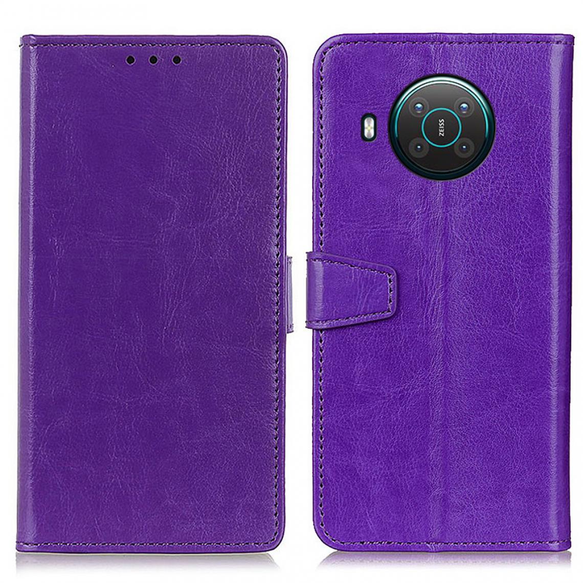 Other - Etui en PU avec support violet pour votre Nokia X10/X20 - Coque, étui smartphone