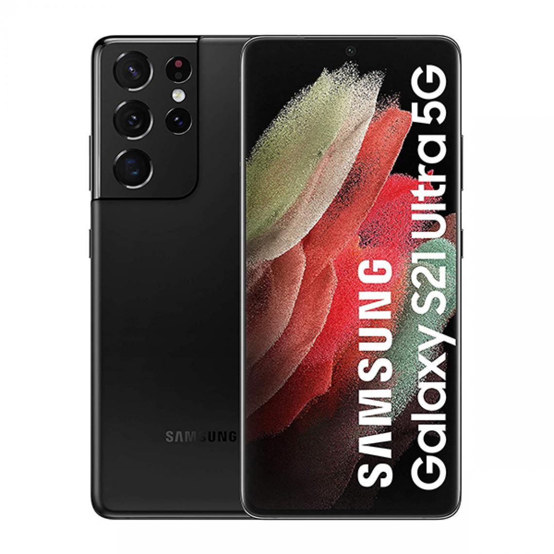 Samsung - Samsung Galaxy S21 Ultra 5G 12Go/128Go Noir (Phantom Black) Dual SIM G998 Enterprise Edition - Smartphone Android