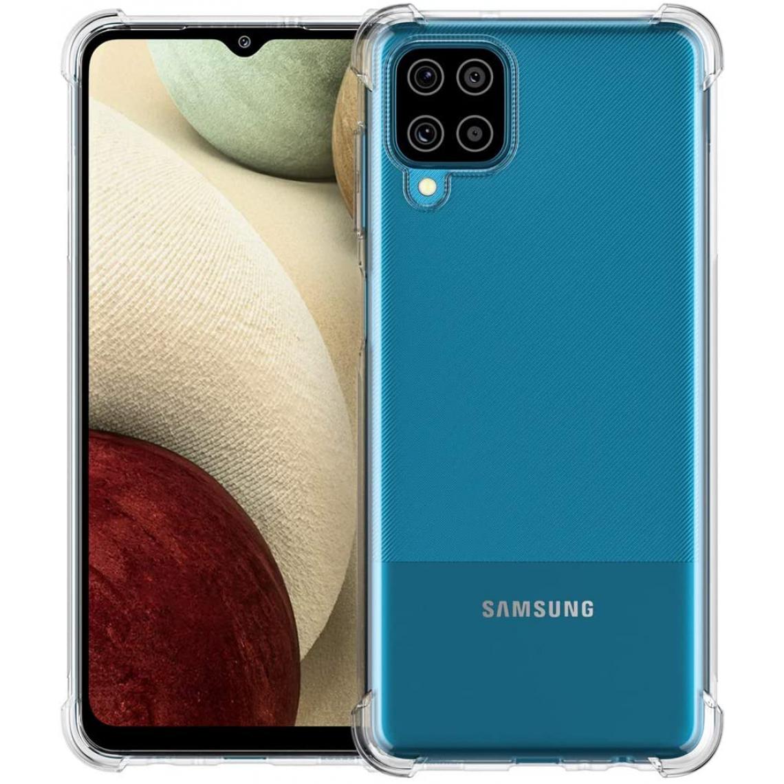 Xeptio - Coque Samsung Galaxy A12 4G Souple Transparente flexible Bumper Gel TPU Invisible Antichoc avec bords renforcés - Accessoires Pochette Case - Coque, étui smartphone