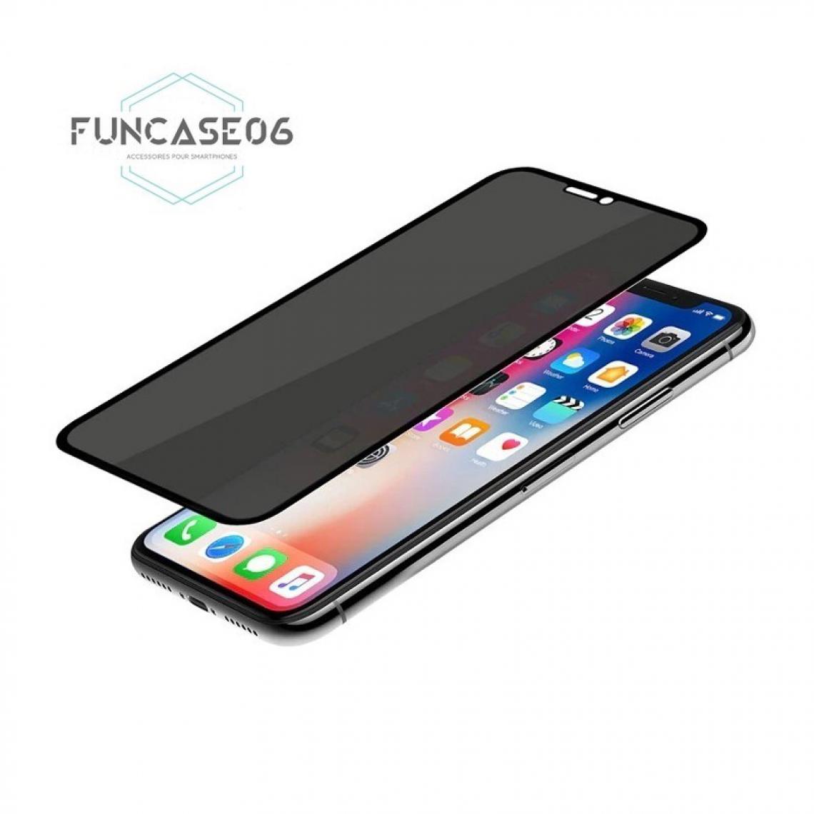 Generic - Protection d'écran Anti-Espion verre trempé pour Apple iPhone 11 Pro Max, Noir - Coque, étui smartphone