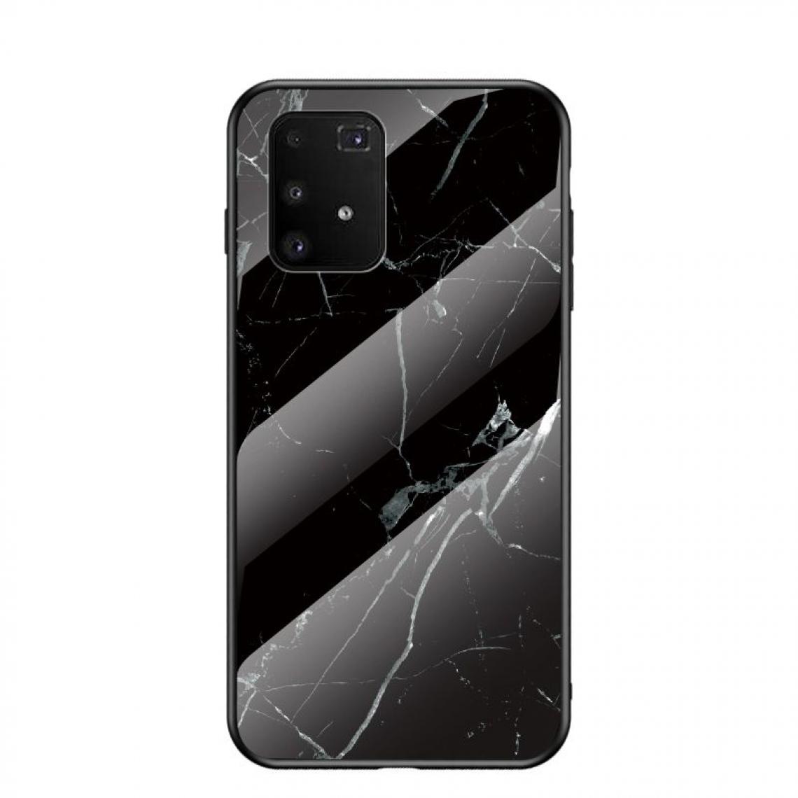 OtterBox - Samsung Galaxy A91 Housse Etui Coque de protection rigide effet marbré [Noir] - Coque, étui smartphone