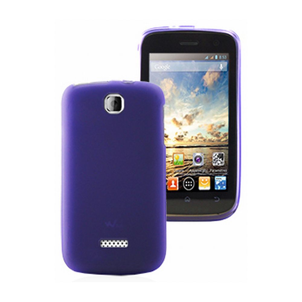 Mocca - Mocca coque Gel Frost Violette pour Wiko Cink + - Coque, étui smartphone