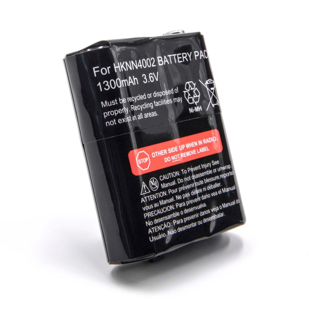 Vhbw - vhbw NiMH Batterie 1300mAh (3.6V) pour Talkie-Walkie Motorola TalkAbout T5320, T5400, T5410, T5420, T5500, T5512, T5522, T5525, T5600 - Autres accessoires smartphone