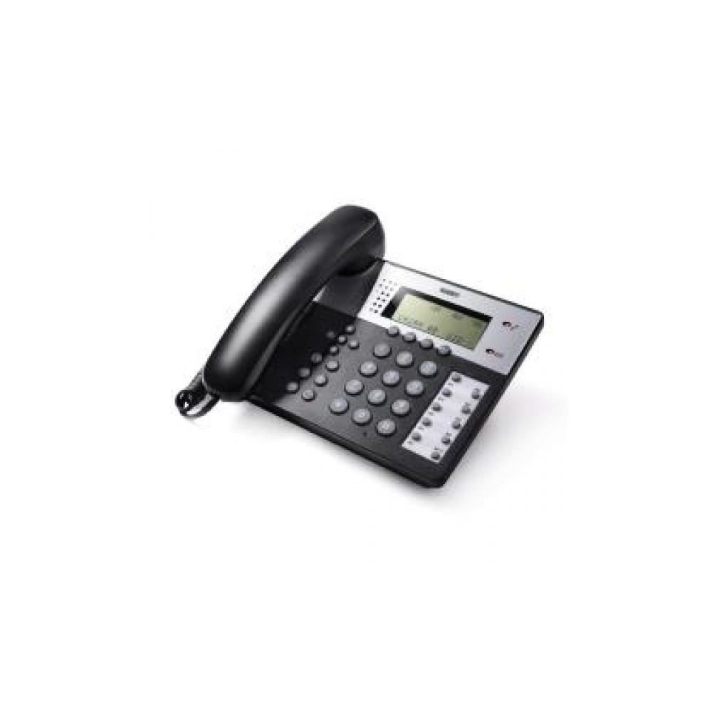 Nilox - Telefono Fisso Display Office Nero - Téléphone fixe-répondeur