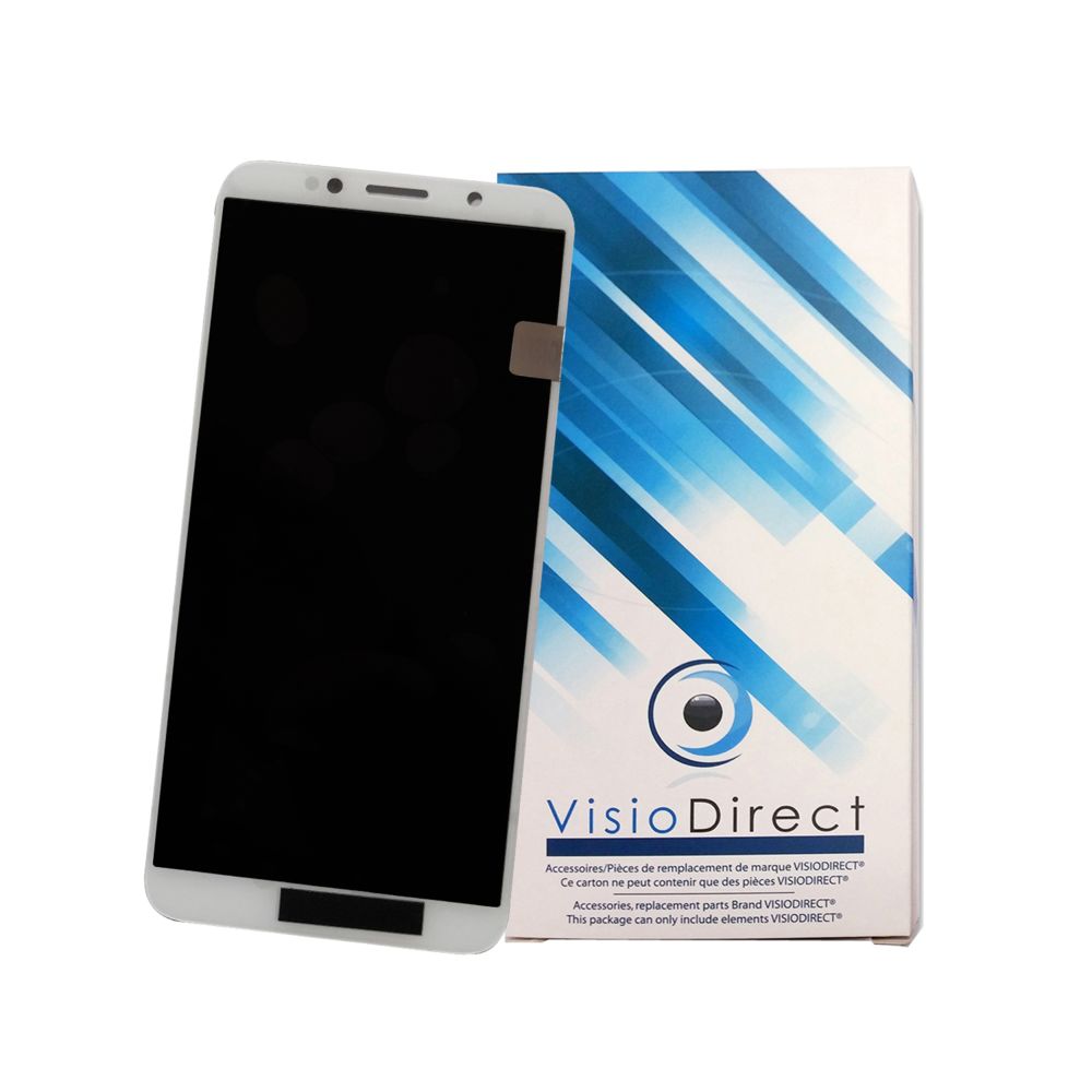 Visiodirect - Ecran pour HONOR 7S blanc 5.45"" téléphone portable LCD + Vitre tactile -VISIODIRECT- - Autres accessoires smartphone