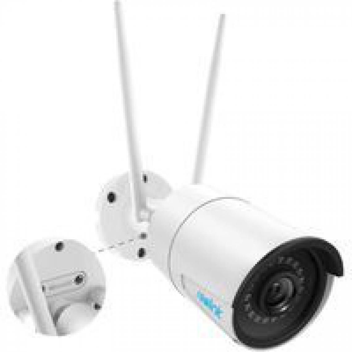 Reolink - Caméra Surveillance 4MP Extérieure - RLC-410W - WiFi Caméra IP Étanche Détection de Mouvement Vision Nocturne - Caméra de surveillance connectée