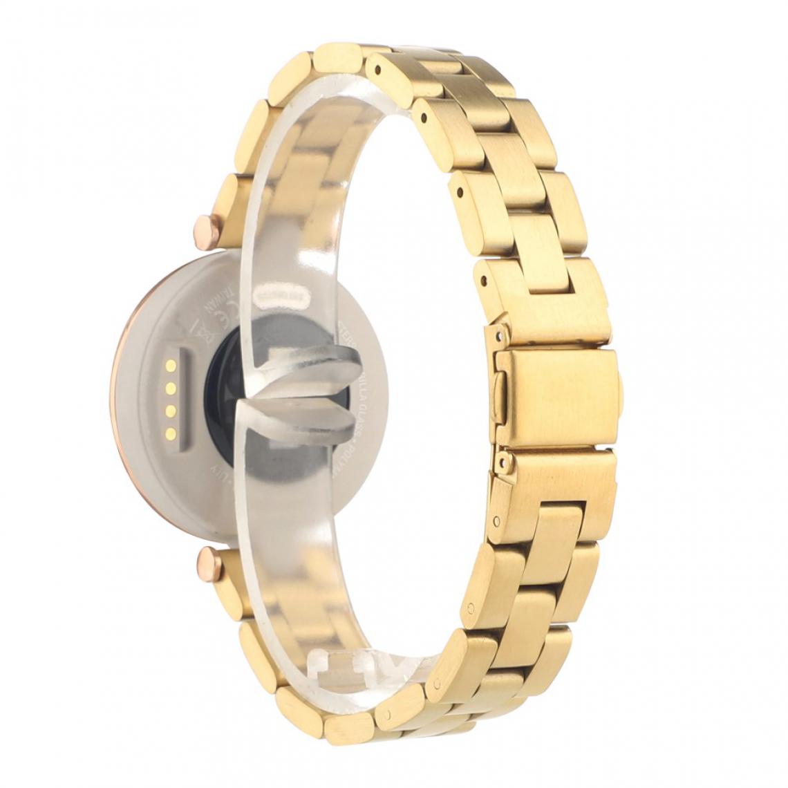 Other - Bracelet en métal Ajustable or pour votre Garmin Lily - Accessoires bracelet connecté