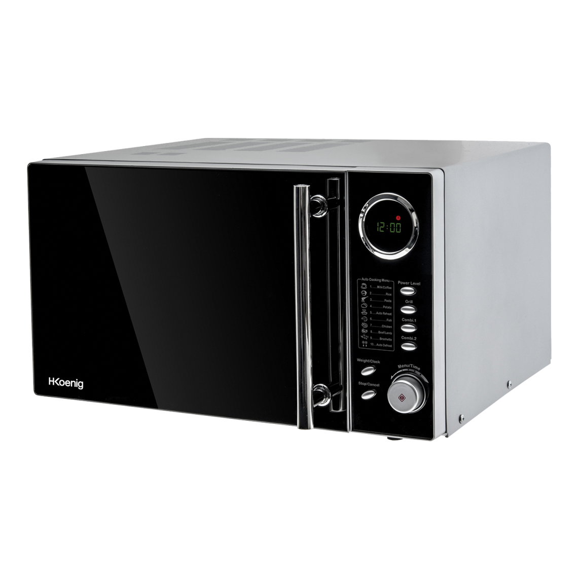 Hkoenig - Micro-ondes Grill 900W - Inox - VIO9 - Four micro-ondes