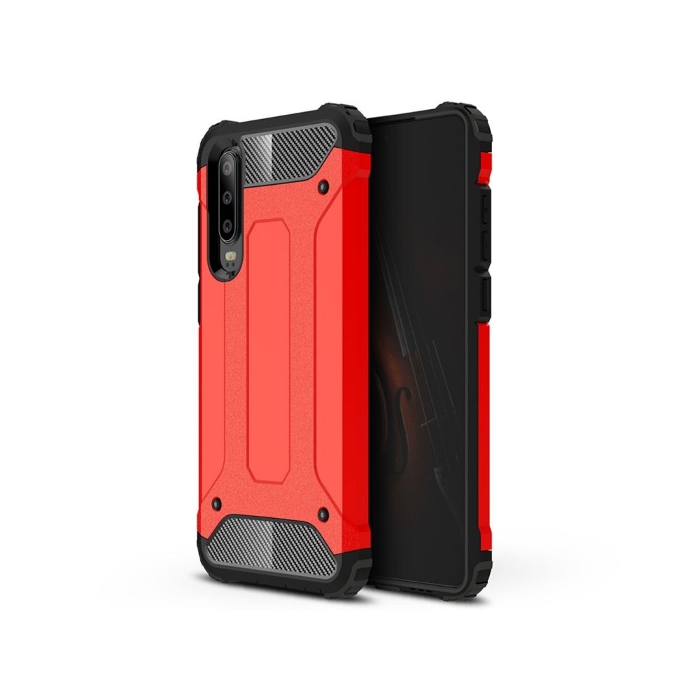 Wewoo - Coque Étui combiné en TPU + PC pour HuP30 (rouge) - Coque, étui smartphone