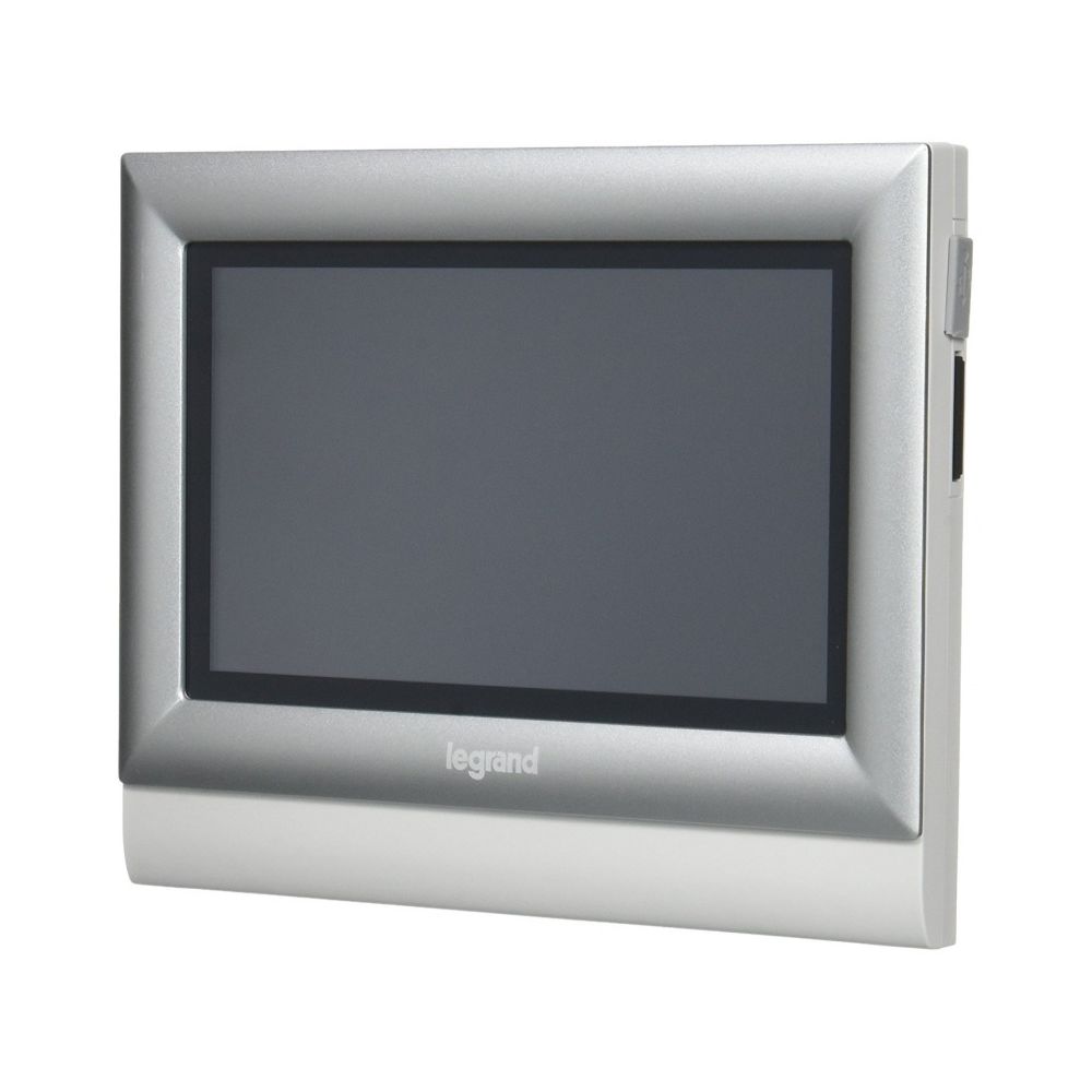 Legrand - Kit portier Legrand avec écran tactile - 10'' Gris 369330 - Sonnette et visiophone connecté