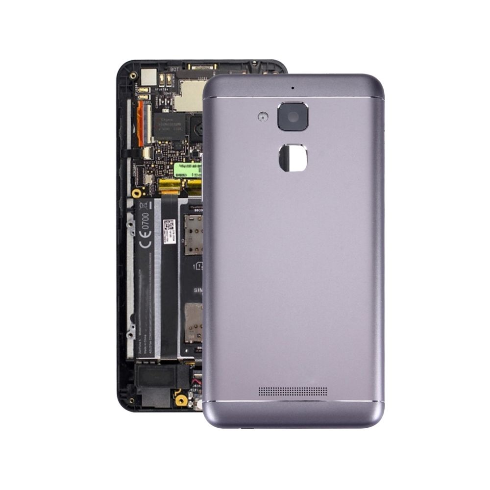 Wewoo - Coque arrière noir pour ASUS ZenFone 3 Max / ZC520TL couvercle de batterie en alliage d'aluminium pièce détachée - Autres accessoires smartphone
