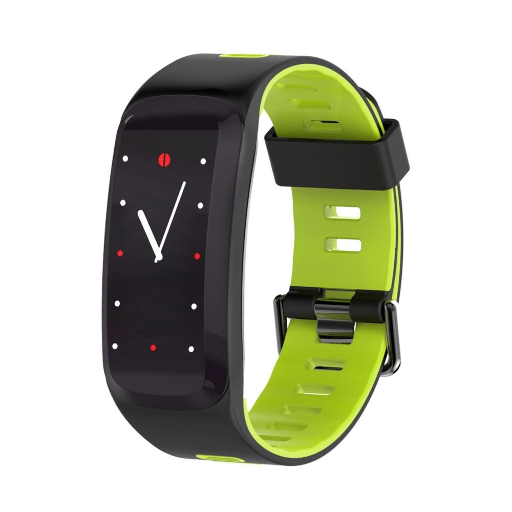 Wewoo - Bracelet connecté F4 0,95 pouces Écran couleur IPS Smartwatch IP68 Étancherappel d'appel à l'assistance / surveillance de la fréquence cardiaque / de la pression artérielle / du sommeil / de l'oxygène dans - Bracelet connecté