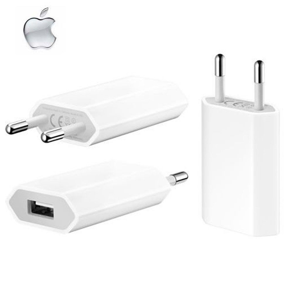 Apple - Apple USB Mini Chargeur secteur MB707 pour iPhone iPod - Chargeur secteur téléphone