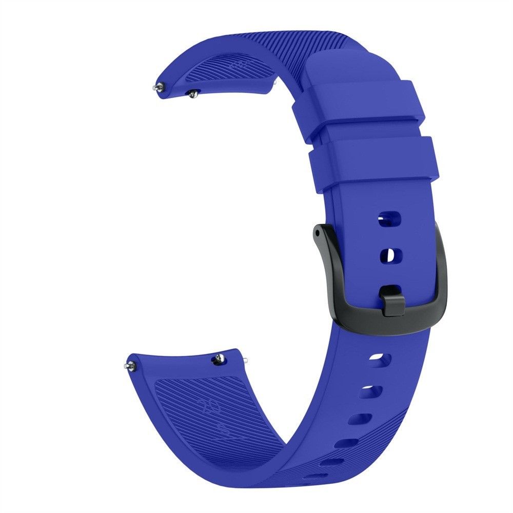 marque generique - Bracelet en silicone sergé bleu clair pour votre Samsung Galaxy Watch Active 40mm SM-R500 - Accessoires bracelet connecté