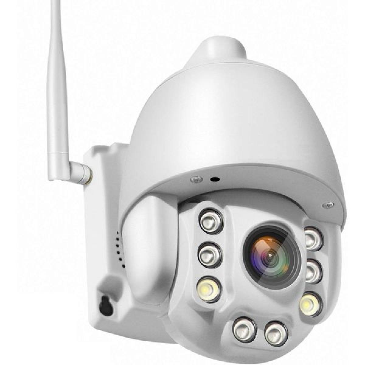 Totalcadeau - Camera de surveillan rotative carte SIM 3G et 4G Zoom X5 IR - Autres accessoires smartphone