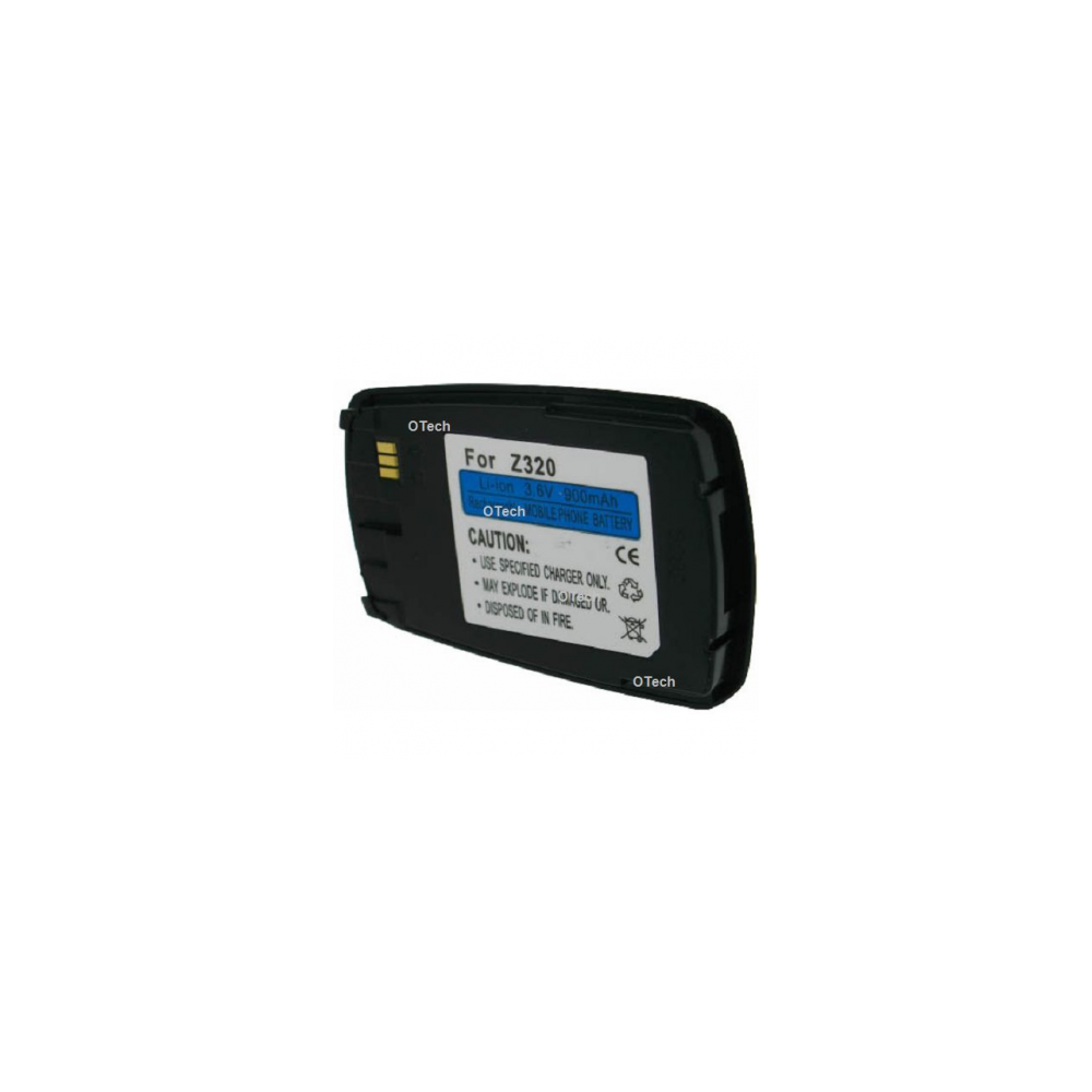 Otech - Batterie de téléphone portable pour SAMSUNG Z620 black 3.6V Li-Ion 900mAh - Chargeur secteur téléphone