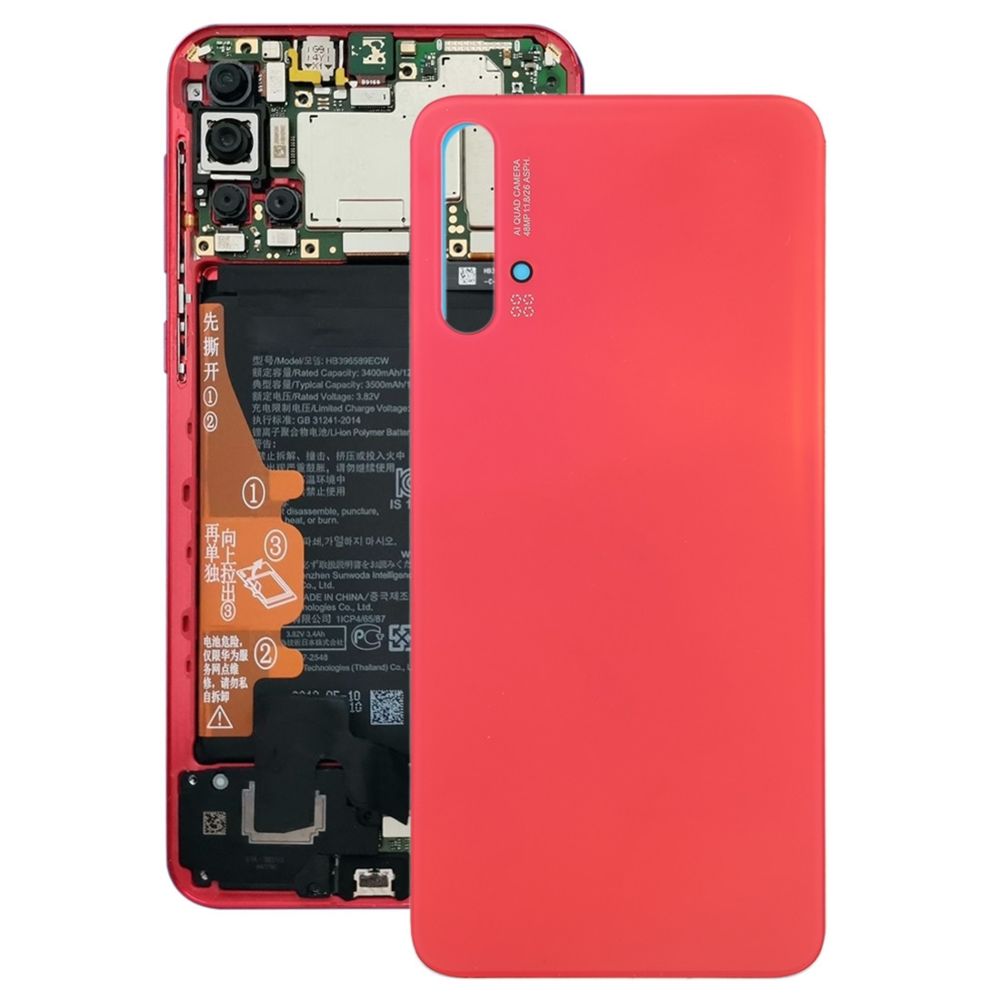 Wewoo - Coque Arrière de Batterie pour Huawei Nova 5 Pro Orange - Autres accessoires smartphone