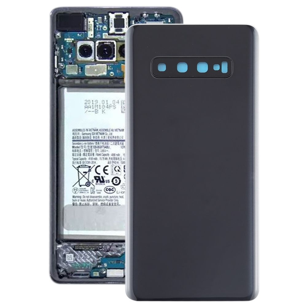 Wewoo - Coque de protection de batterie avec objectif photo pour Galaxy S10 + Noir - Coque, étui smartphone