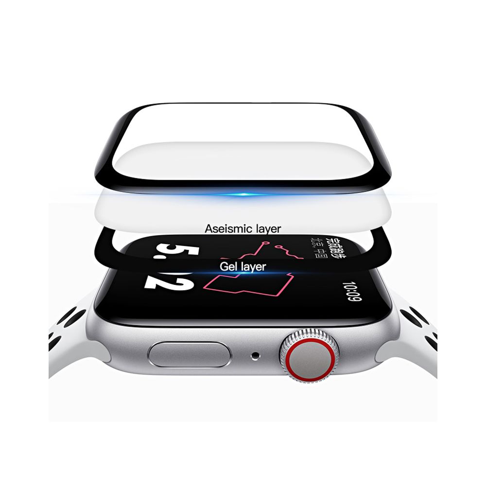 Izen - Film Verre D'Écran De Protection Hd 9Hd Pour Apple Watch Modèle 40Mm Série 4 5 - Accessoires Apple Watch