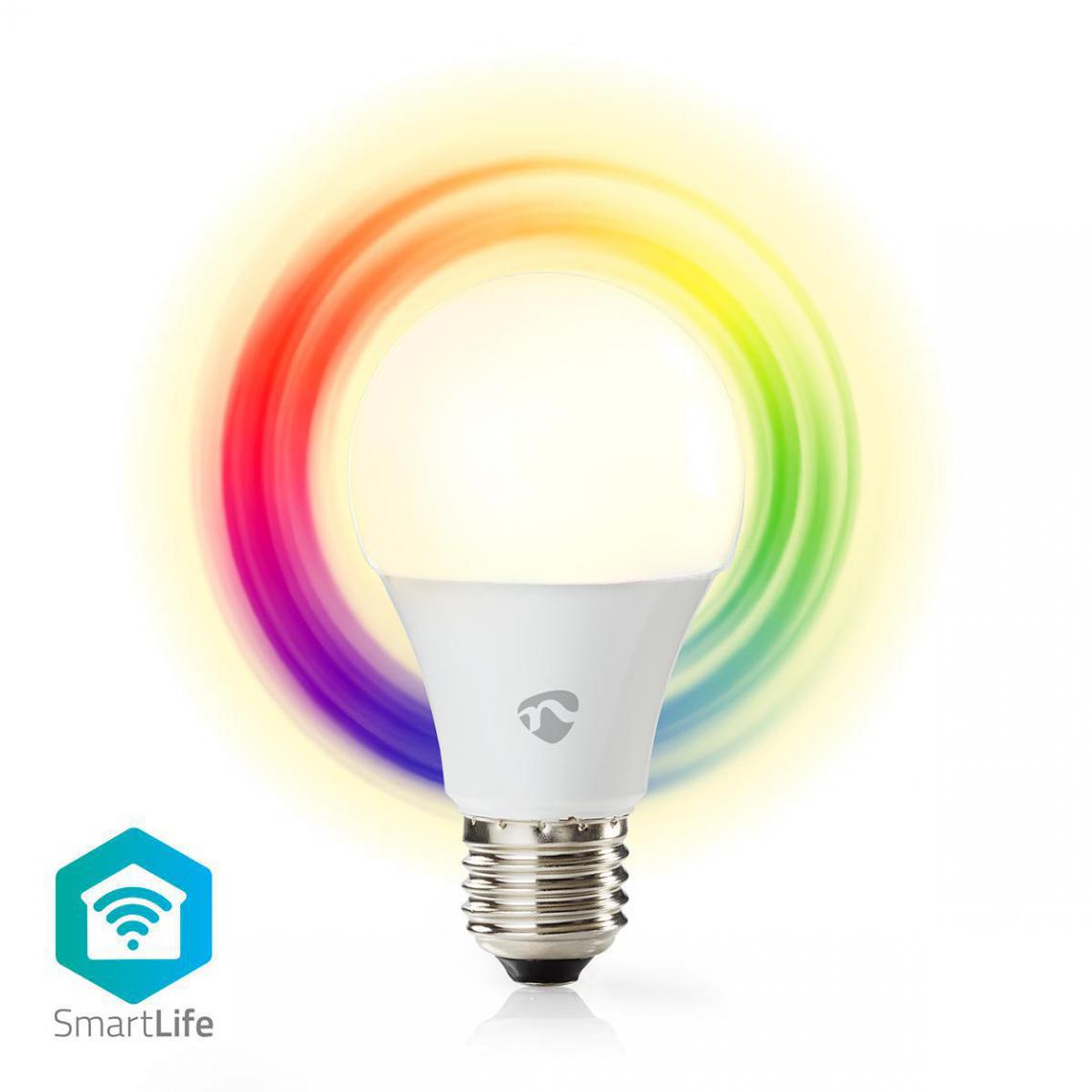 Nedis - Ampoule SmartLife RGB - WiFi - E27 - Ampoule connectée