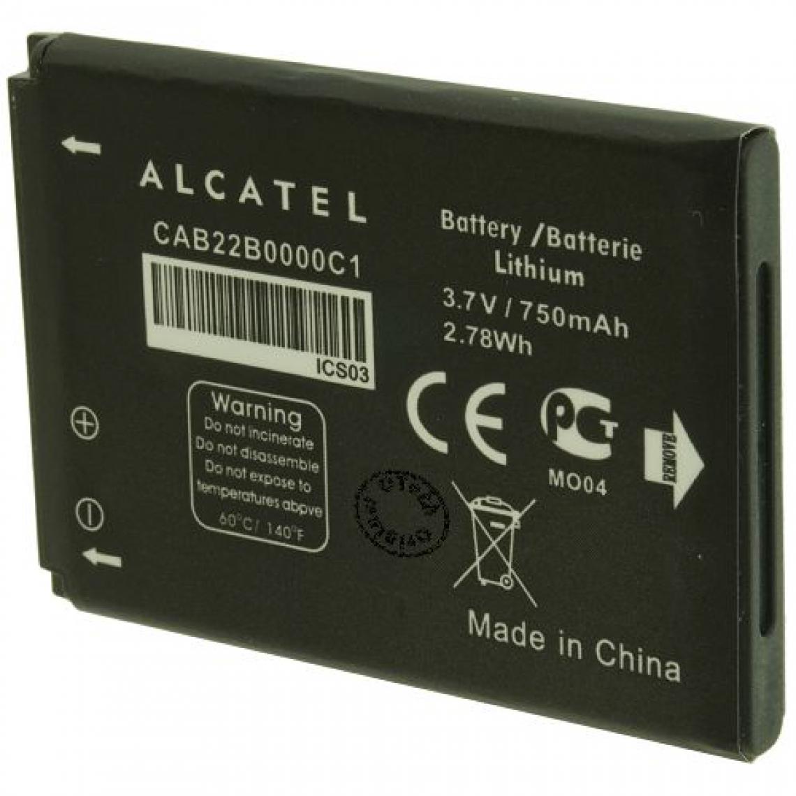 Otech - Batterie compatible pour ALCATEL ONE TOUCH 232 - Batterie téléphone