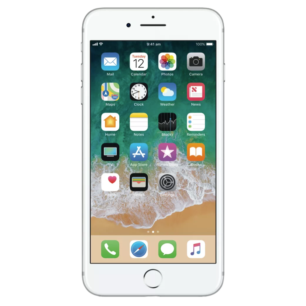Apple - iPhone 7 Plus 128 Go Argent Débloqué - iPhone