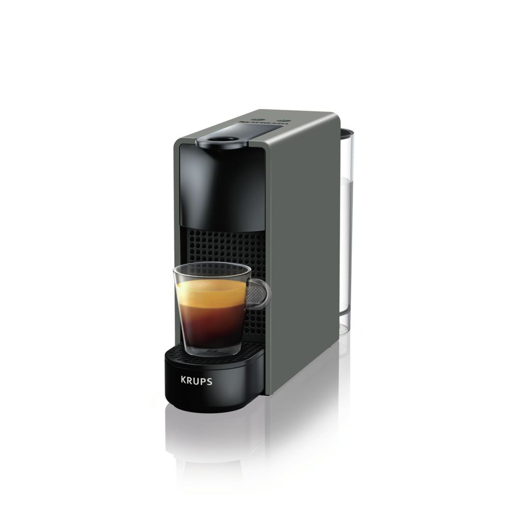 Krups - Cafetière Nespresso Essenza Mini XN1108 Gris intense - Expresso - Cafetière