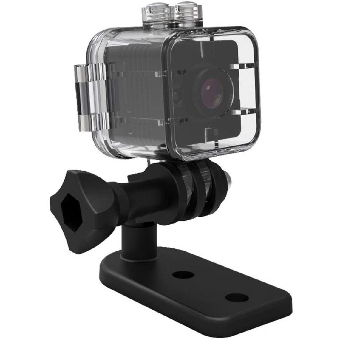 Chrono - SQ12 Mini caméra à Distance WiFi Ultra Haute définition Objectif Grand Angle de 155 degrés(noir) - Autres accessoires smartphone