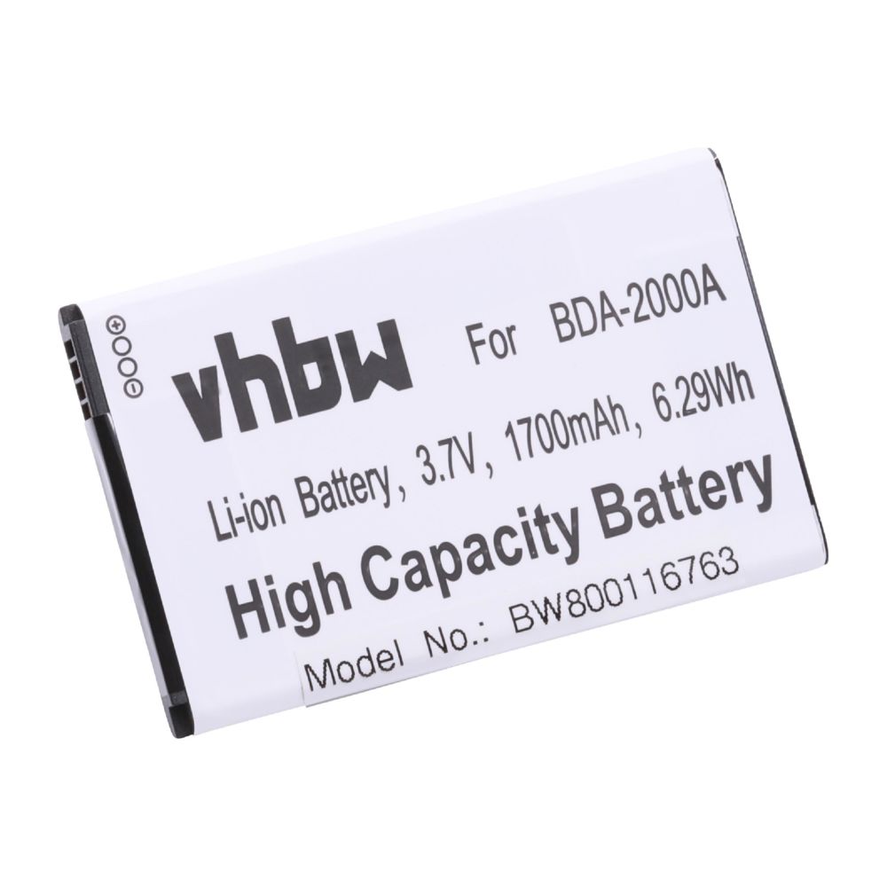 Vhbw - vhbw Li-Ion batterie 1700mAh (3.7V) pour téléphone smartphone Doro SmartEasy 824 - Batterie téléphone