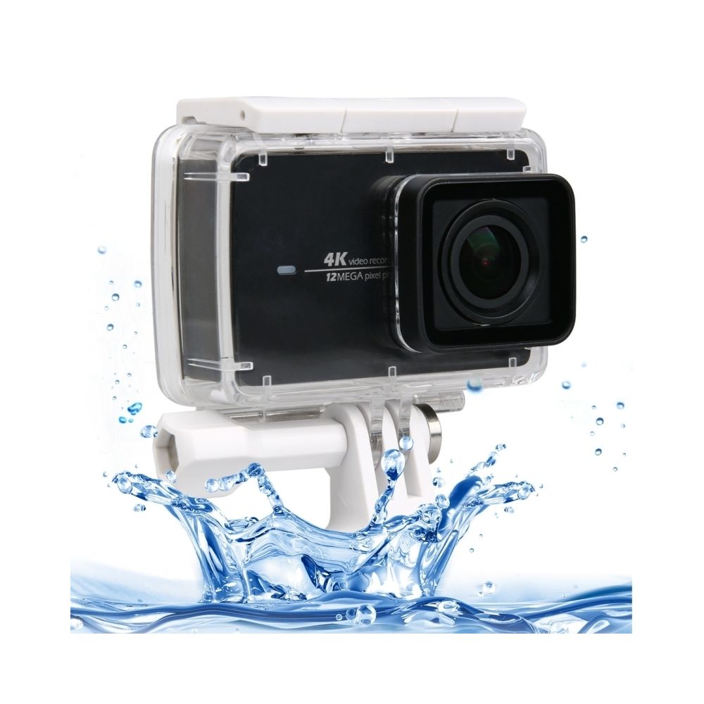 Wewoo - Pour Xiaomi II 4K, blanc profondeur imperméable à l'eau: 40m Boîtier de protection du étanche IP68 avec boucle de base de montage - Caméras Sportives