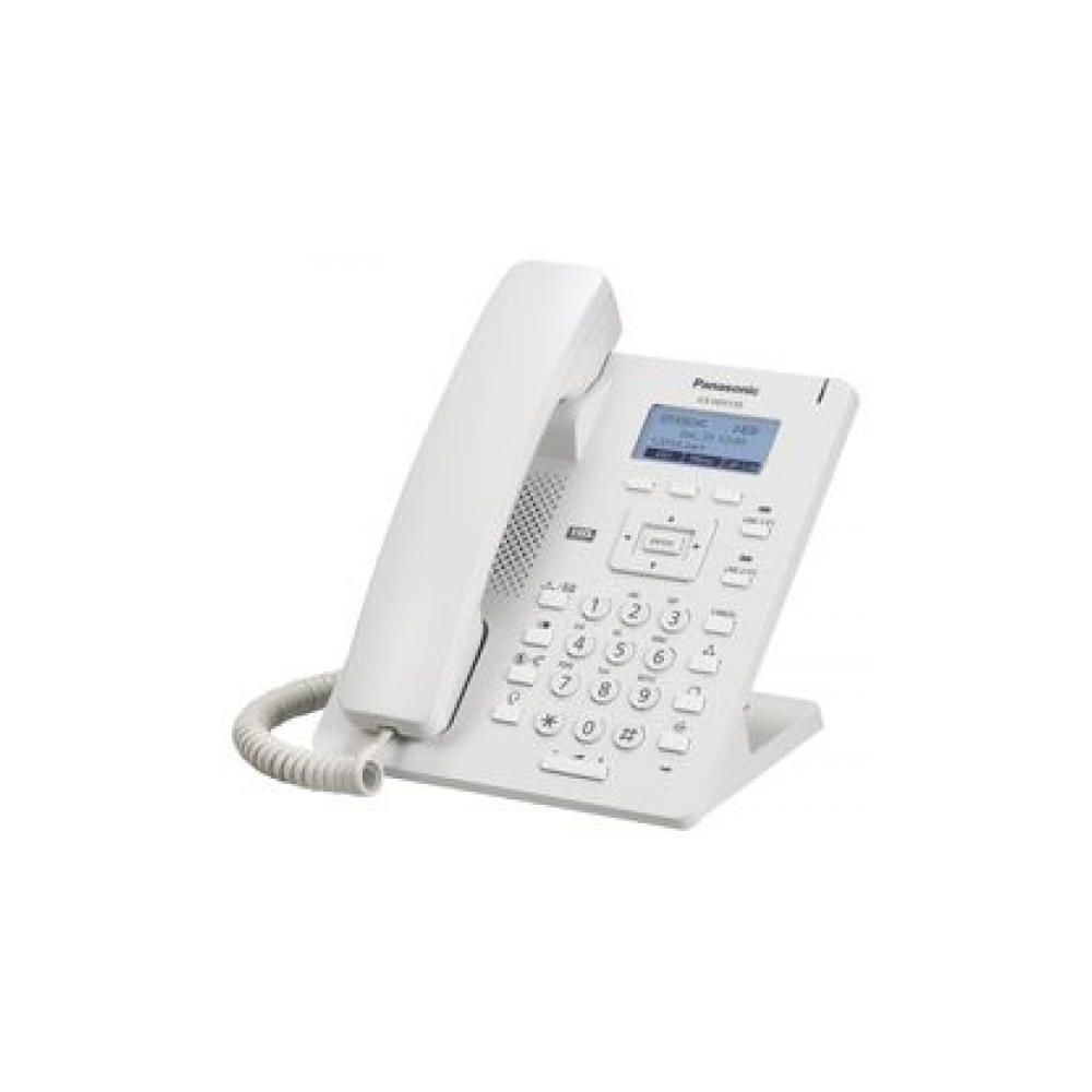 Panasonic - Rasage Electrique - KX-HDV130NE SIP Telefon, weiss - Téléphone fixe filaire