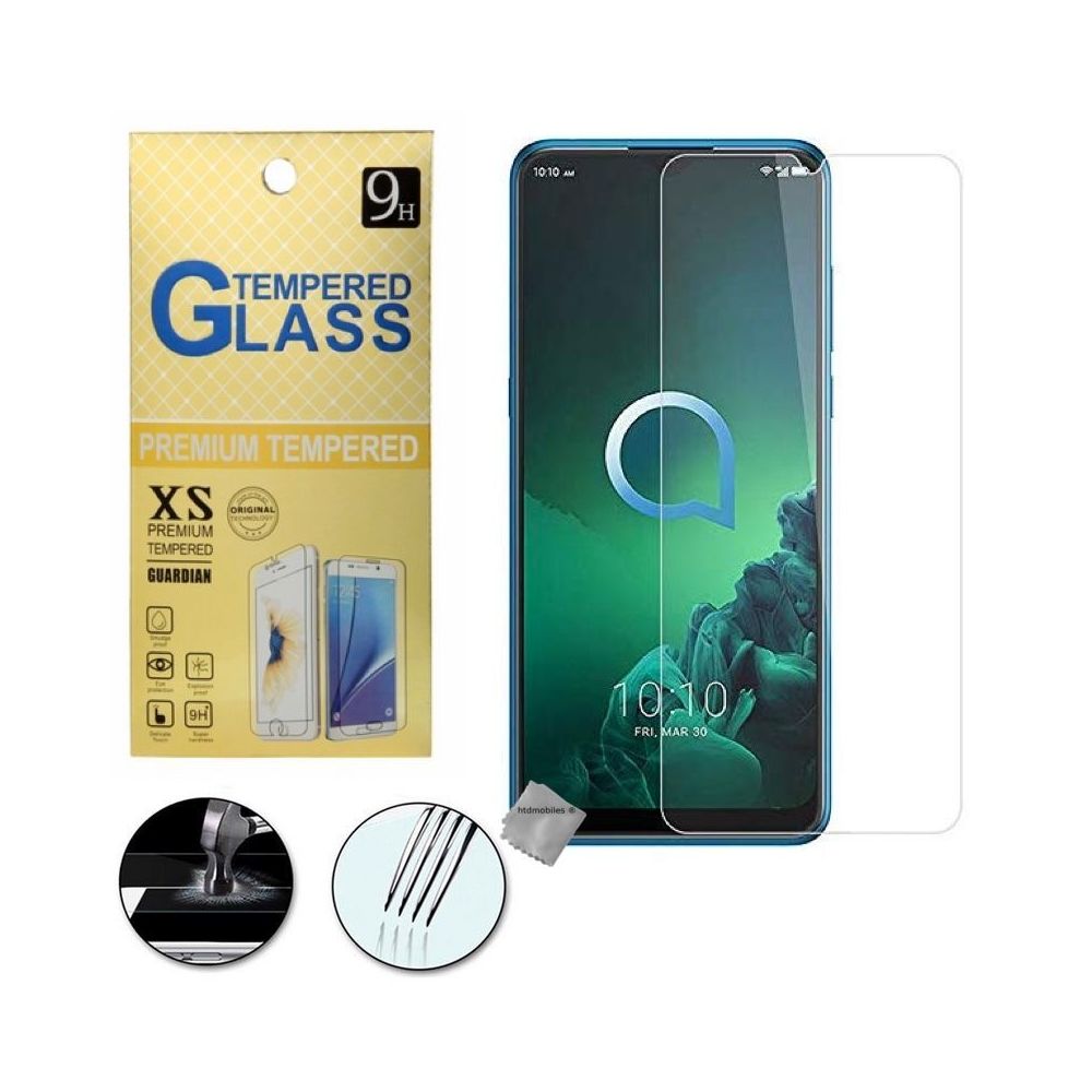 Htdmobiles - Film de protection vitre verre trempe transparent pour Alcatel 3X (2019) - Protection écran smartphone