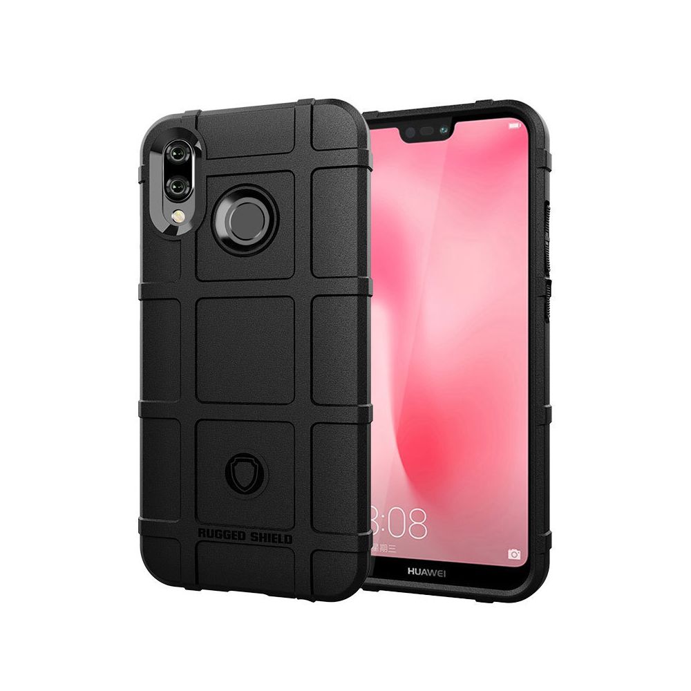 marque generique - Etui Coque de protection durable anti choc pour Huawei Nova 3E - Noir - Autres accessoires smartphone