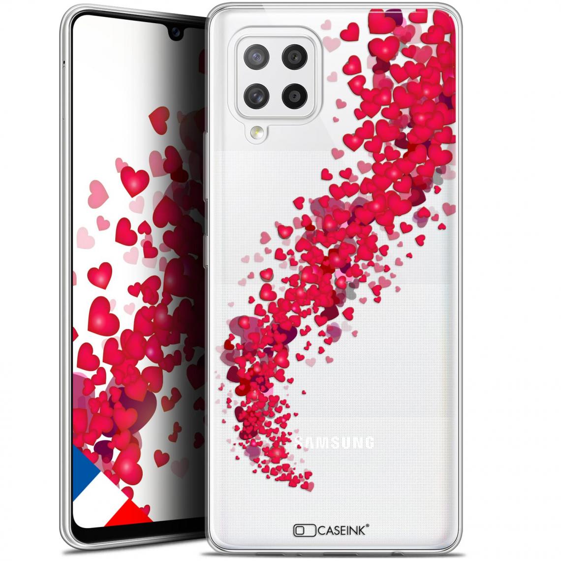 Caseink - Coque Pour Samsung Galaxy A42 5G (6.6 ) [Gel HD Collection Love Saint Valentin Design Tornado - Souple - Ultra Fin - Imprimé en France] - Coque, étui smartphone