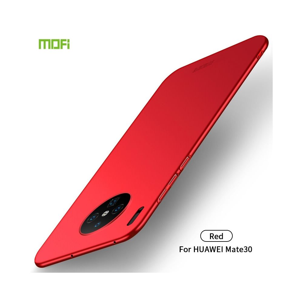 Wewoo - Coque Rigide Ultra Mince PC pour Huawei Mate 30 Rouge - Coque, étui smartphone