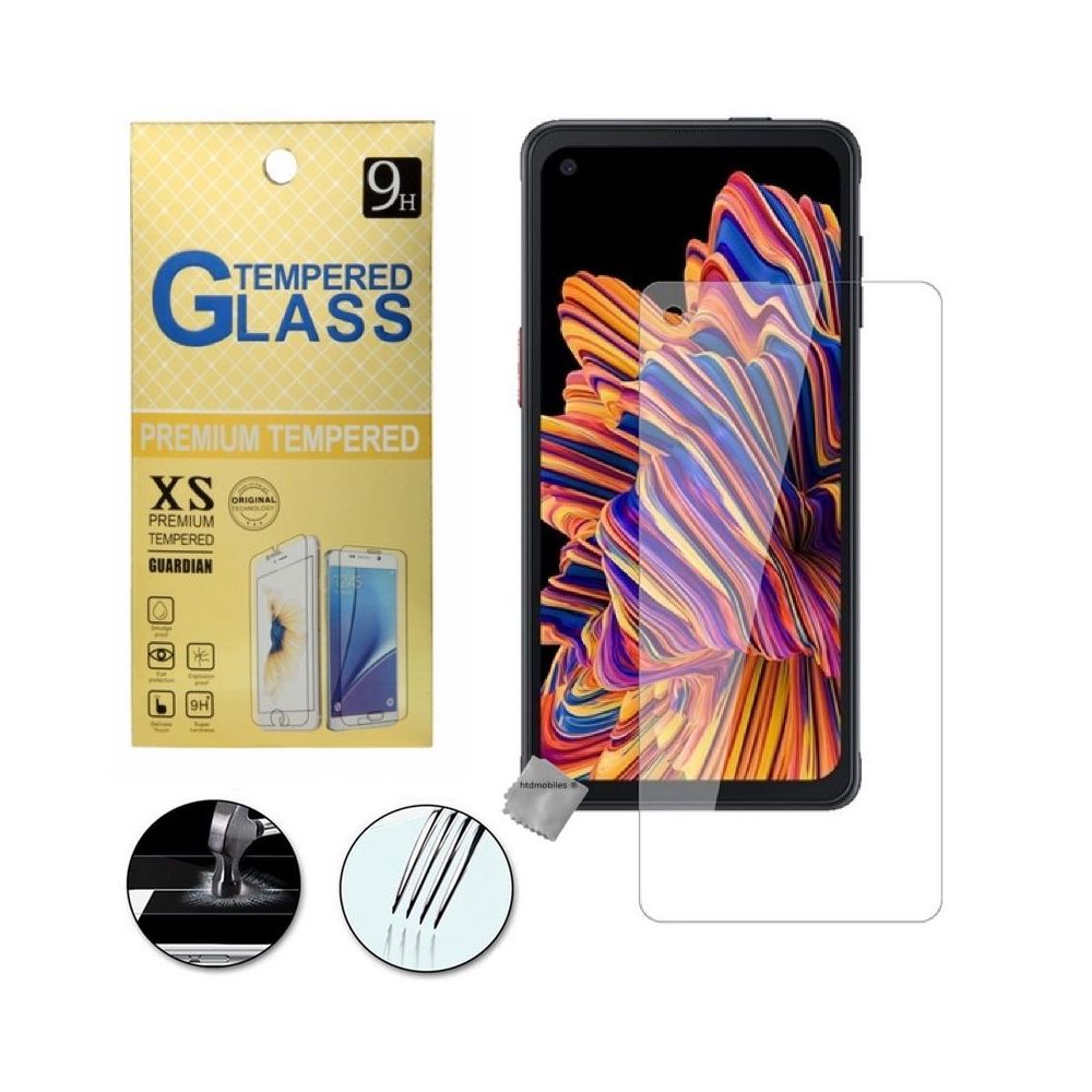 Htdmobiles - Film de protection vitre verre trempe transparent pour Samsung Galaxy Xcover Pro - Protection écran smartphone