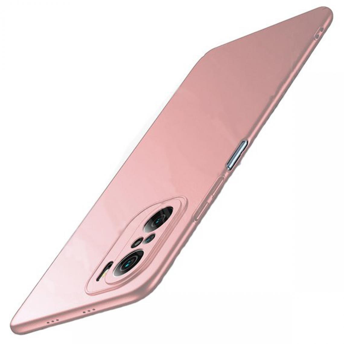 Phonecare - Coque Mince et Rigide pour Xiaomi Redmi Note 10 Pro rose - Coque, étui smartphone