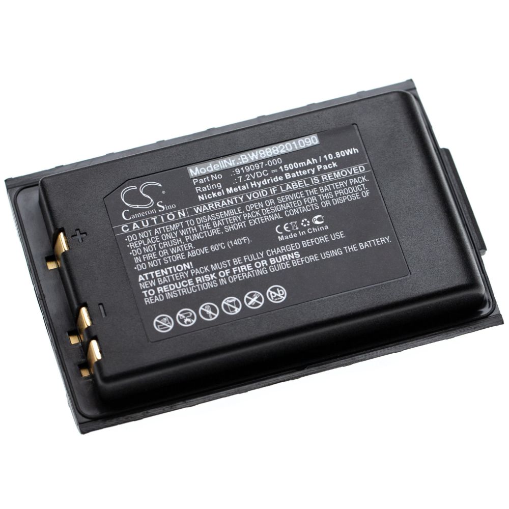 Vhbw - vhbw Batterie compatible avec Akerstroms 100J, 100J Transmitters, BC82, BC92, MC83 Télécommande Industrielle (1500mAh, 7.2V, NiMH) - Autres accessoires smartphone
