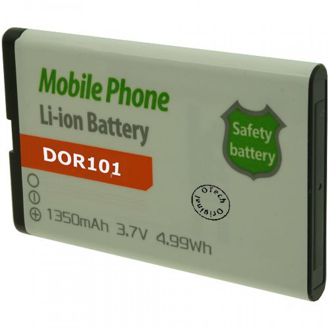 Otech - Batterie compatible pour DORO RCB01 - Batterie téléphone