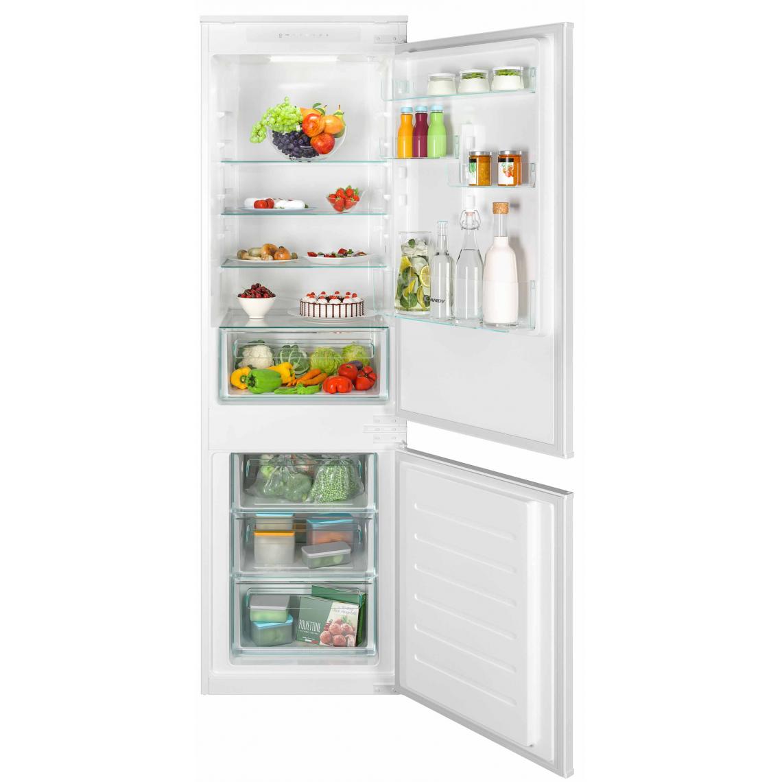 Candy - Réfrigérateur intégrable combiné inversé CANDY CBL3518F - Réfrigérateur