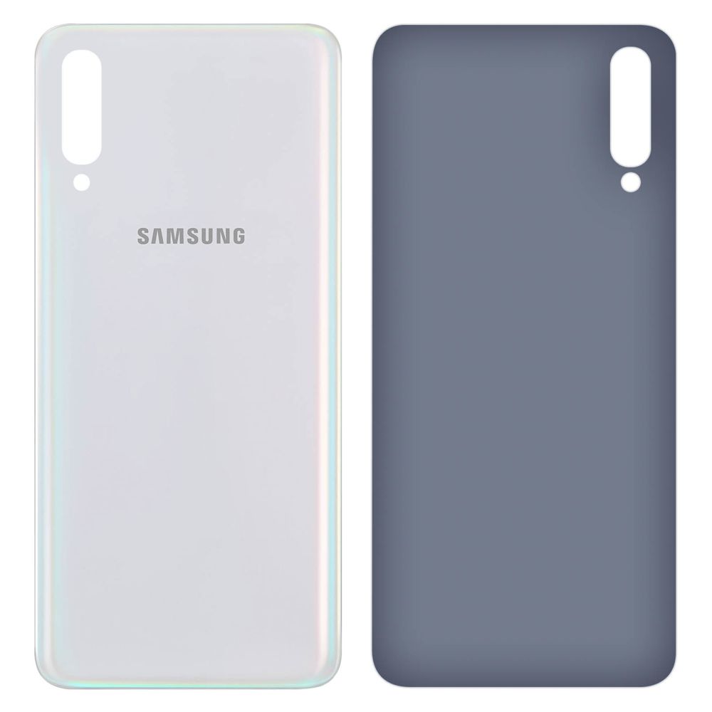 Avizar - Cache batterie Samsung Galaxy A70 Façade arrière de remplacement blanc - Autres accessoires smartphone