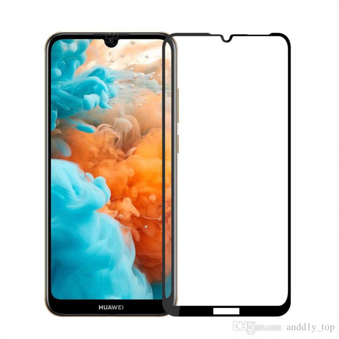 Phonecare - Verre Trempé 5D Full Cover - Huawei Y6 Pro (2019) - Protection écran smartphone