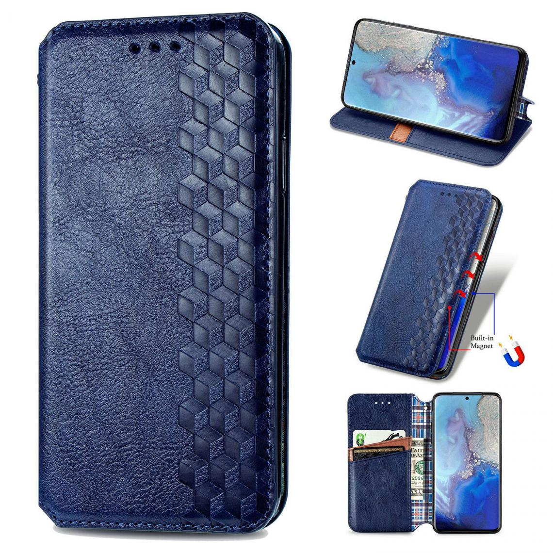 OtterBox - Samsung Galaxy S20 Plus Housse Etui Coque de protection type portefeuille (tressée) [Bleu] - Coque, étui smartphone